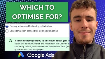 How to Use Primary & Secondary Conversions in Google Ads (Full Guide)