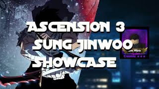 Ariseee! Showcasing NEW ASCENSION 3 COMSIC Sung Jin Woo | Anime Champion Simulator
