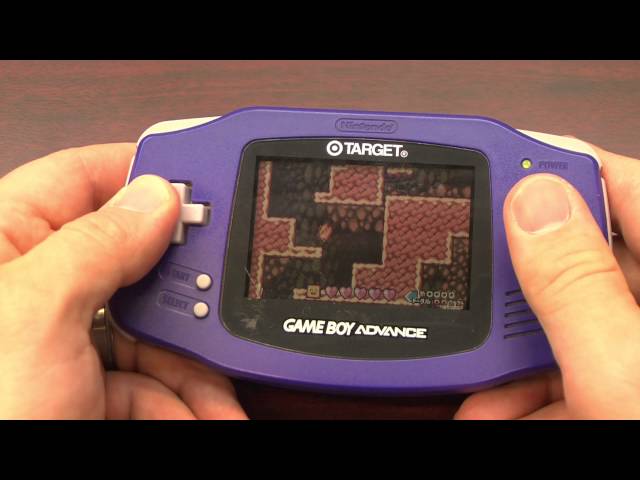 Classic Game Room - NINTENDO GAME BOY ADVANCE review model AGB-001