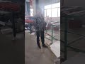 "During the production of machine-made purification panels"