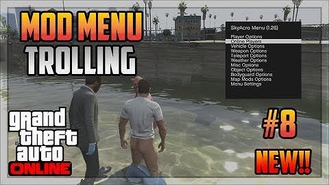 GTA5  MOD MENU SHOWCASE - INSANE MOD MENU (TU26/1.26)(GTA 5 MODS)