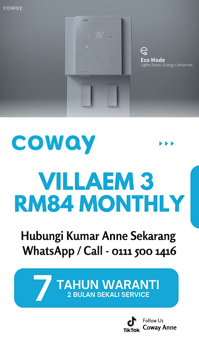 Coway | Water Purifier | Villaem 3