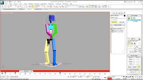Использование CAT в 3ds Max Часть 7 Controlling Limb Animation