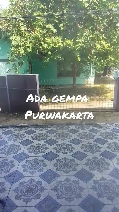 ada gempa purwakarta#shorts