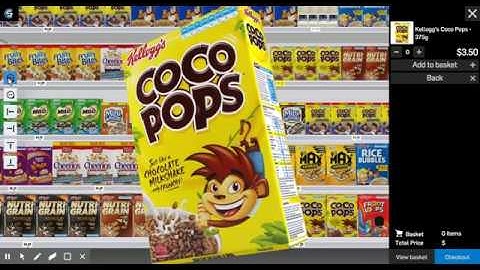 ConceptSauce 3D Virtual Shelf, 3D Virtual Store