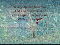 Celine Dion -  So this is Christmas (lyrics)