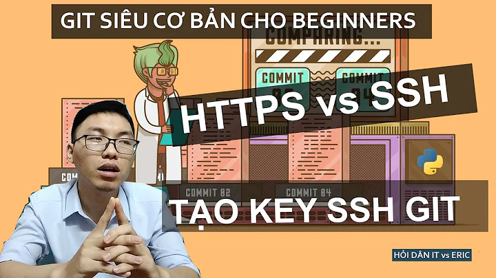 #3 Https vs  SSH - Tạo Key SSH Cho Git| Git Siêu Dễ Cho Beginners Từ A Đến Z