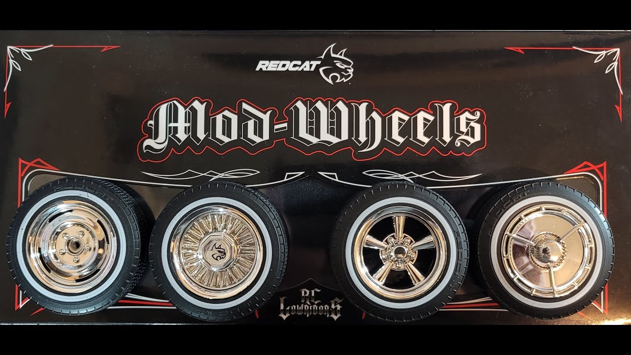 Redcat Racing MOD WHEELS New Scale Wheels for RC Lowriders and 