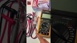 Function စုံပြီး စျေ းသက်သာတဲ့ Digital Meter....DT9208A Digital Meter