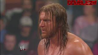 Triple H vs William Regal January 7 2008 Raw First Blood Match