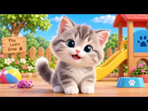 Animal sound for kids 🦒🐧🐱 Cute Animal Sound Learn Wild and Farm Animals