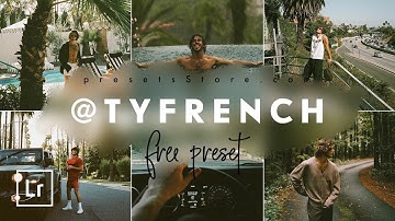 @TYFRENCH Inspired — Professional Lightroom Presets | Matte Retro Presets | Tutorial | DNG