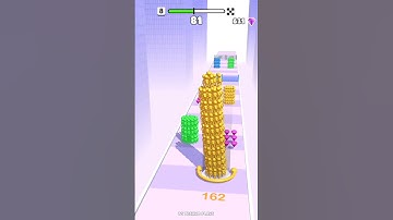 Clay Statue Tower Merge lv8 reached 150 #viral #shorts #gaming #games