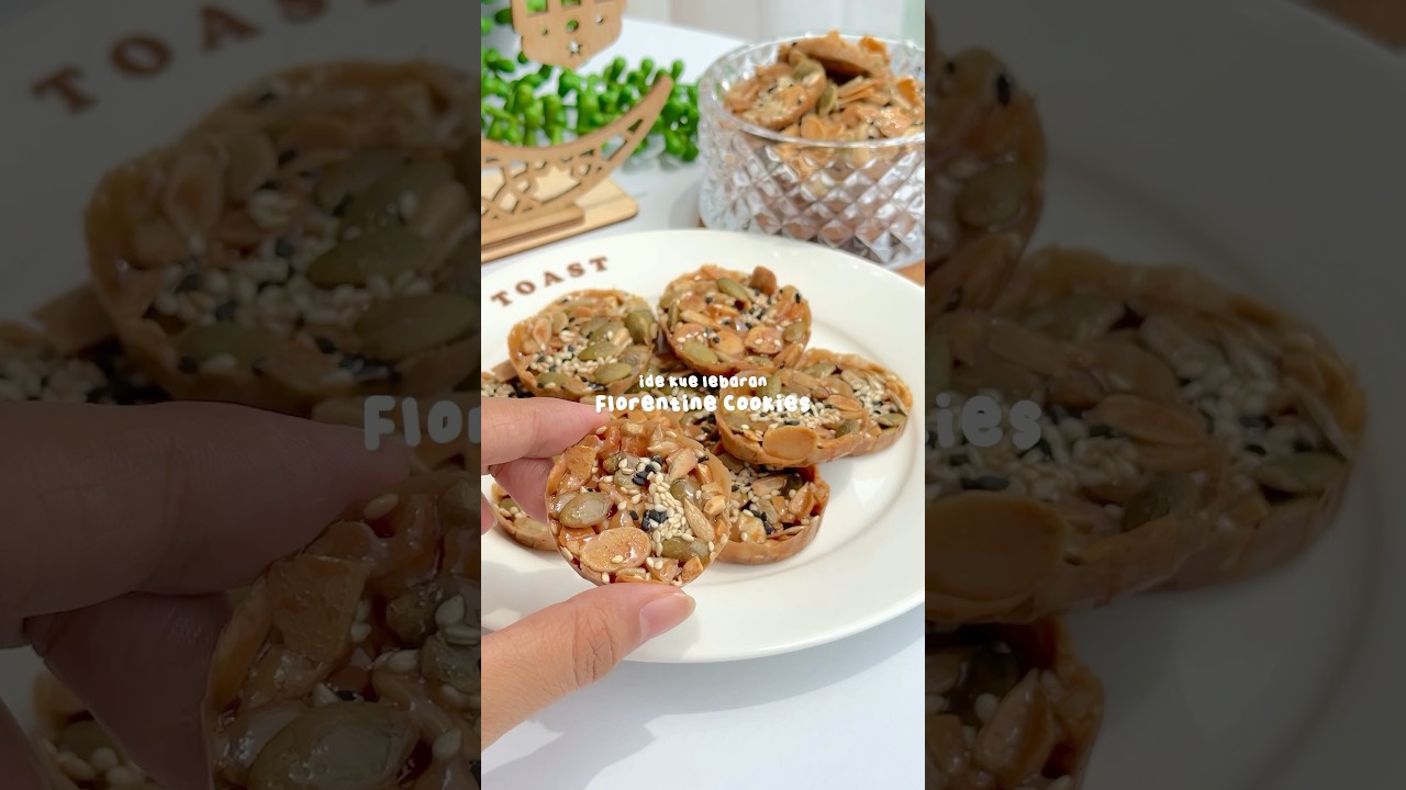 ide kue lebaran, florentine cookies! 