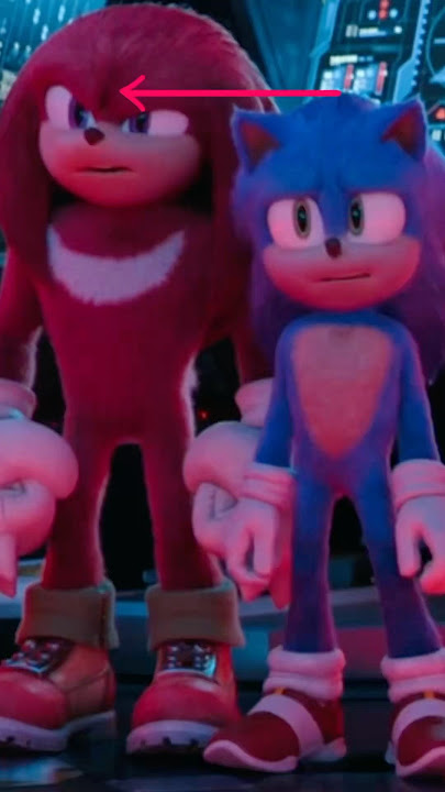 Why Knuckles is Taller in Sonic 3 ? #shorts #sonic