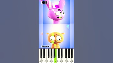 HELP OREN and PINK! - Incredibox Sprunki @AustrianOfficial - Piano Tutorial