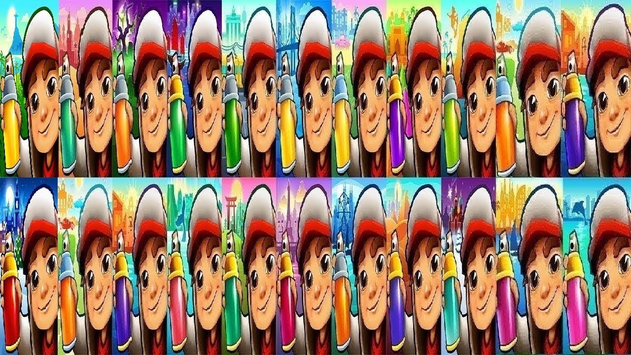 Subway Surfers Rio VS London  Marrakesh  New Orleans Hong Kong Berlin  NEW YORK  Havana Venice Beach