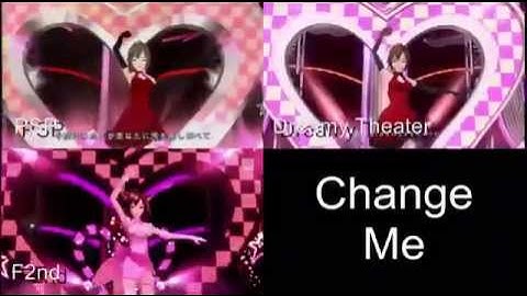 Change Me Project Diva F2nd DLC PV Comparison