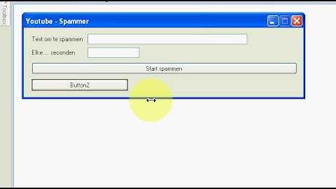 Visual basic 2008 Spammer - Nederlands - Tutorial 1