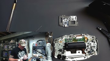 Gameboy Advance Boxy Pixel Build: Part 4 - Audio Amp installation