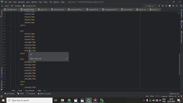 How to design  a calendar using Pure | HTML | CSS | easy tutorial