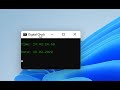 How To Create Digital Clock Using Batch Script In Windows