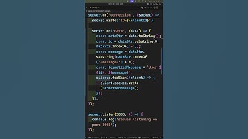 Send Multiple messages to all the clients and log the message in the Client side NodeJS