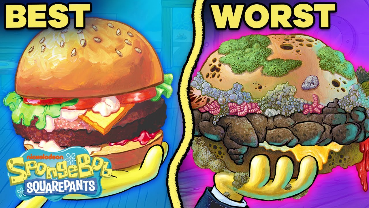 49 Weirdest Foods in Bikini Bottom! 🍔🍍