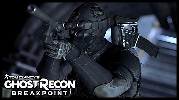 Stealth Infiltrating CAMP TIGER! Ghost Recon Breakpoint | Echelon Class Stealth Gameplay - No HUD