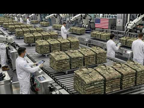 How Army Combat Gear Is Manufactured  Full Industrial Process Explained