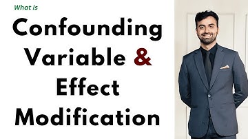 Confounding & Effect Modification, Epidemiology, biostats, USMLE, NEET PG, Research