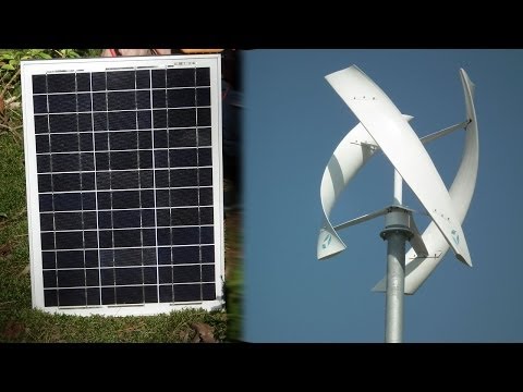 Co lepsze: turbina wiatrowa, czy bateria słoneczna?