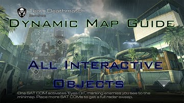 Call Of Duty Ghosts Multiplayer Dynamic Map Guide Stormfront Interatcive Objects