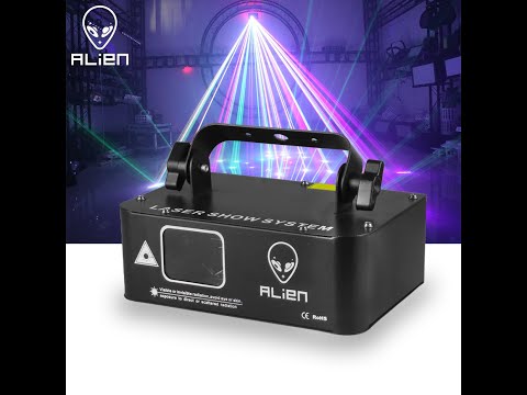 Alien 500Mw Rgb Laser Beam Scanner Projector Dj Disco Dance Party Stage Laser Lights
