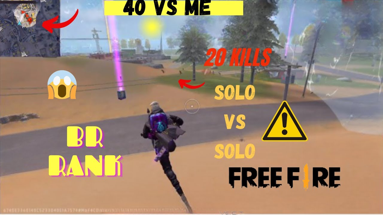 Solo vs Solo Br Rank: The Ultimate Free Fire Rank Push Strategy # ...