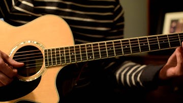 Guitar Lesson - Playing on Different Strings to Create Certain Tones