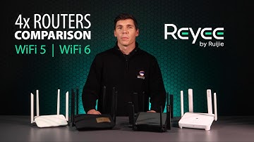 Comparison of Reyee WiFi 5 and WiFi 6 Wireless Routers