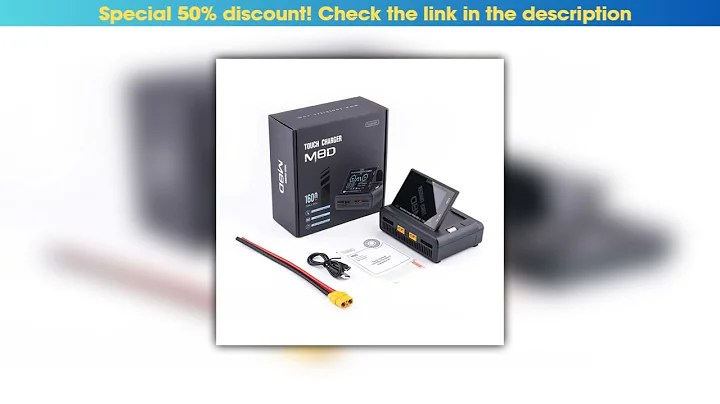 Review ToolkitRC M8D 1600W 50A Touchscreen Dual Channels Charger 3.5'' Flip Screen 65W Fast Charger