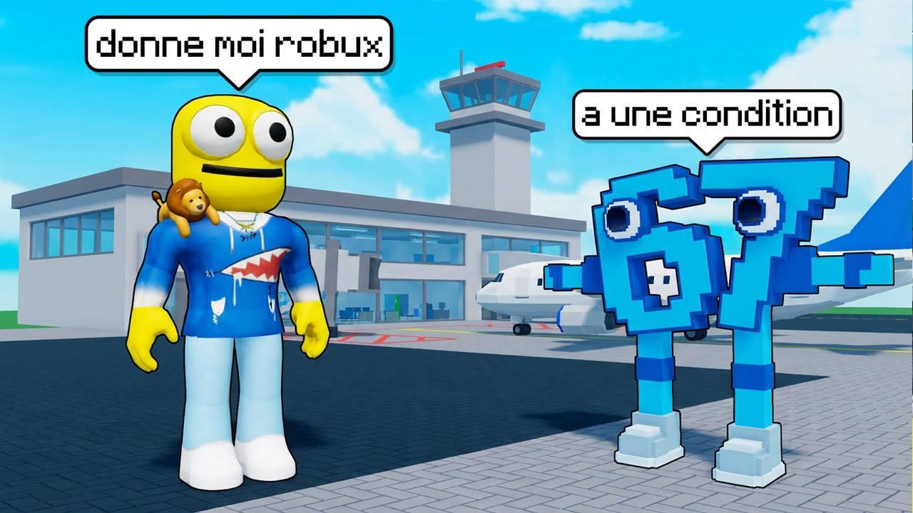 Je demande des robux a six seven le brainrot il veut mais...