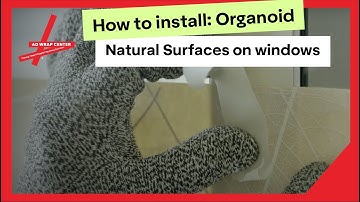 AD Wrap Center How to install: Organoid Natural Surfaces on windows