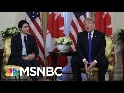 Trump Says Canada Is 'Slightly Delinquent' For Not Meeting Their NATO Contribution | MSNBC