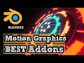 Blender Addons for Motion Graphics