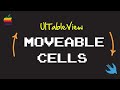 UITableView Moveable Cells