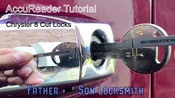 AccuReader Tutorial For Chrysler 8 Cut Locks