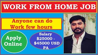 Work from Home - Completely Remote Job - Anyone can do Job - No Qual - $25000 - $40000 - BEL English