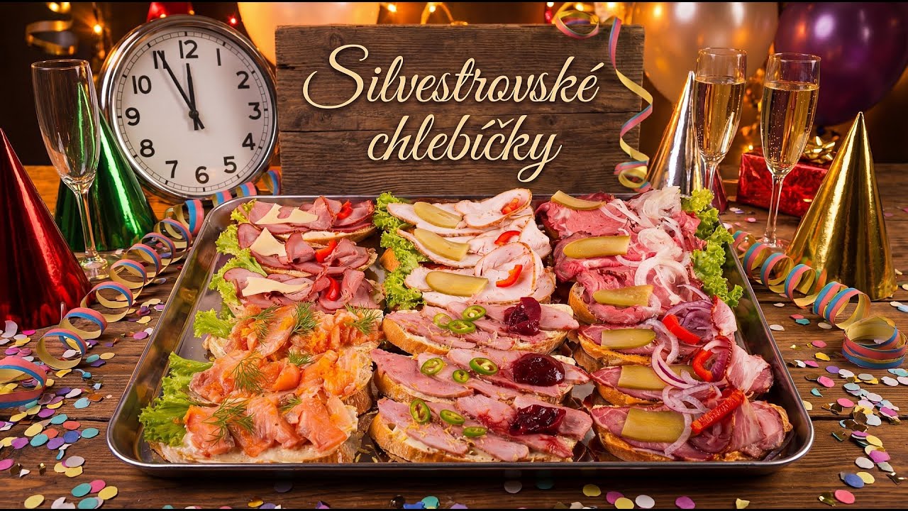 Silvestrovské chlebíčky z grilu, chlebíčky co voní kouřem-silvestrovská BBQ záležitost #515