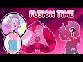 Fusion Time -  Spinel and Rainbow 2.0= Stawberry Quartz