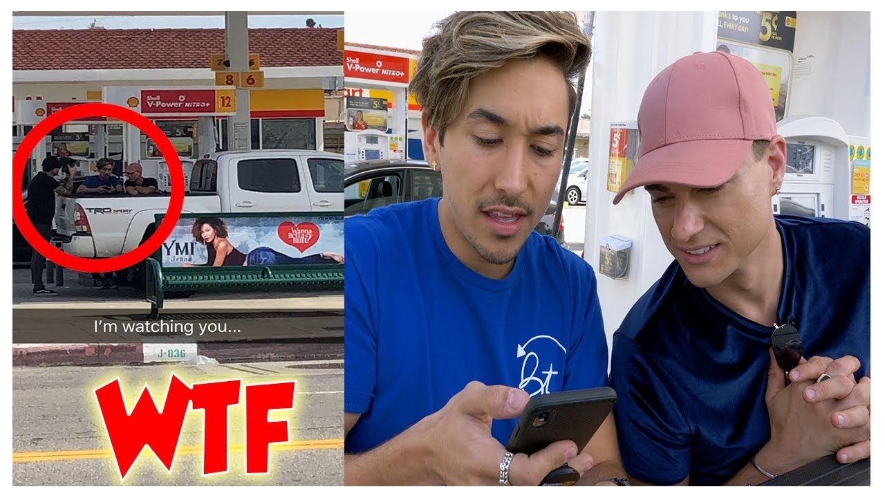 CREEPY STALKER FOLLOWED ME FROM MY HOUSE (LIVE FOOTAGE)