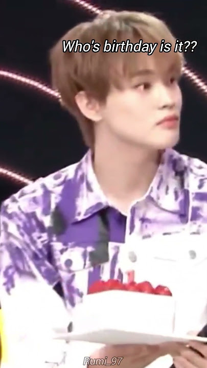 Chenle look so confused about the cake 😂 #nctdream