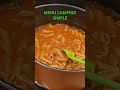 MENU CAMPING SIMPLE